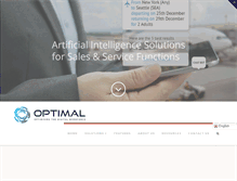 Tablet Screenshot of optimalcorp.com